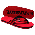 Collegiate 3-Layer Flip Flop Sandal with All-Fabric Straps